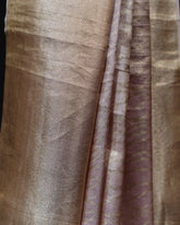 Radiant Rose Gold Elegance – Geometric Grace in Kanjivaram